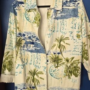 Tropical Print Women's Jacket